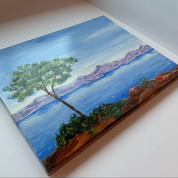 Original Acrylic Painting on Canvas called “Okanagan” 11x14” varnished painting - Picture 3 of 6